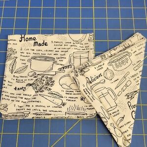 La Ti Da Handmade Creations Set of 2 Cloth 12" Napkin